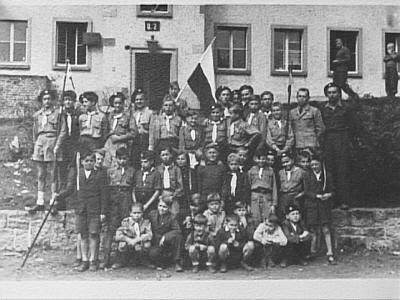 Group of scouts